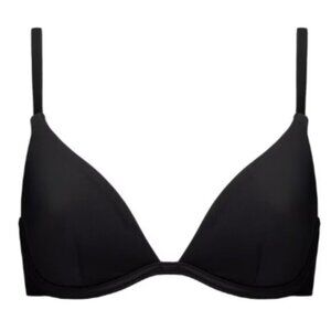 CUUP The Plunge Swim Top in Black - 32C / 34B